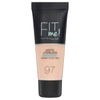 MAYBELLINE FIT ME! MATTE AND PORELESS FOUNDATION 30ML (VARIOUS SHADES) - 097 NATURAL PORCELAIN,B3207400