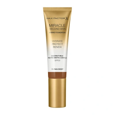 Max Factor Miracle Touch Second Skin 30ml (various Shades) - Tan/deep