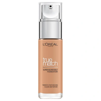 L'oréal Paris True Match Liquid Foundation With Spf And Hyaluronic Acid 30ml (various Shades) - 4.5n True Beige
