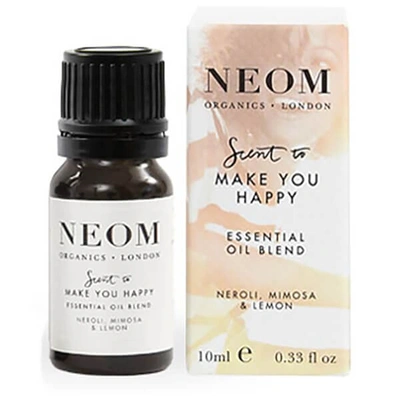 NEOM NEOM WELLBEING SCENT TO MAKE YOU HAPPY ESSENTIAL OIL BLEND 10ML,1221003