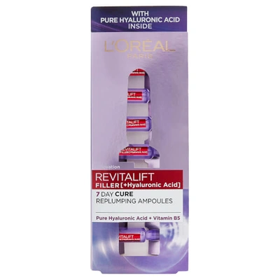 L'oréal Paris Revitalift Filler Replumping Ampoules 7 X 1.3ml
