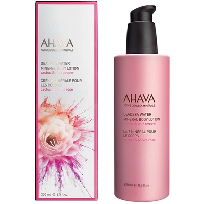Ahava - Deadsea Water Mineral Body Lotion - Cactus & Pink Pepper 250ml/8.5oz