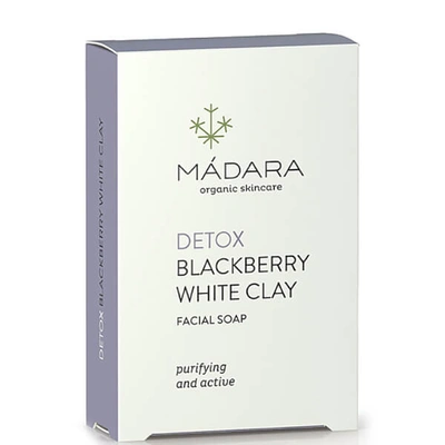 Madara Mádara Blackberry White Clay Clarifying Face Soap 70g