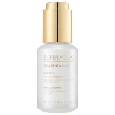 Missha Super Aqua Cell Renew Snail Ampoule 30ml