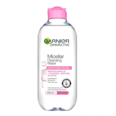 Garnier Micellar Water Facial Cleanser And Makeup Remover For Sensitive Skin 400ml