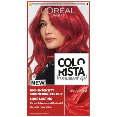 L'oréal Paris Colorista Permanent Gel Hair Dye (various Shades) In Bright Red