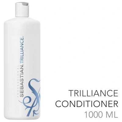 Sebastian Professional Trilliance Conditioner For Shiny Hair 1000ml (worth £68.00)