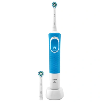 Oral B Oral-b Vitality Plus Crossaction Power Handle Electric Toothbrush - Blue