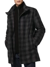 ANDREW MARC 2-IN-1 PLAID-PRINT WOOL-BLEND COAT,0400013055767