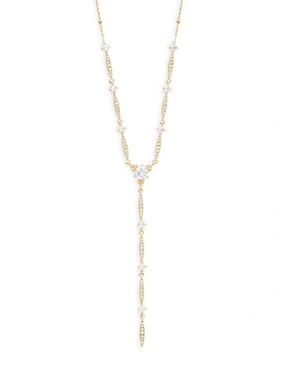 Adriana Orsini Goldtone & Crystal Pendant Necklace