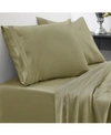 Sweet Home Collection Microfiber Queen 4-pc Sheet Set Bedding In Olive