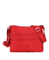 Kipling Handbag Alvar Crossbody Bag In Cherry T/silver