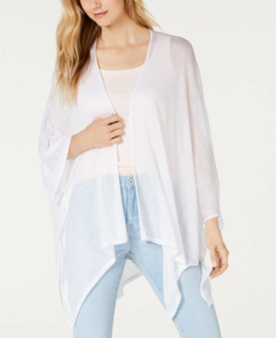 Inc International Concepts Knit Kimono, Created For Macy's In White