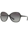 Sunglass Hut Collection Polarized Polarized Sunglasses , Hu2001 60 In Black