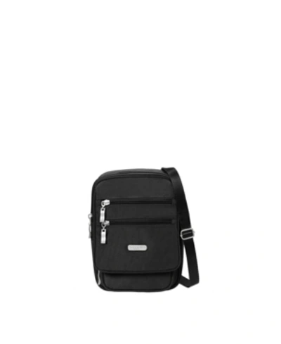 Baggallini Rfid Journey Crossbody In Black