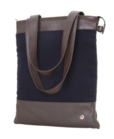 Token Woolrich West Point Graham Tote Bag In Navy