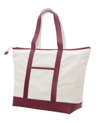 Token Greenpoint Organic Large Tote Bag In Red
