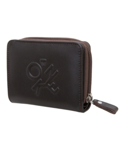 Token East End Leather Wallet In Dark Brown