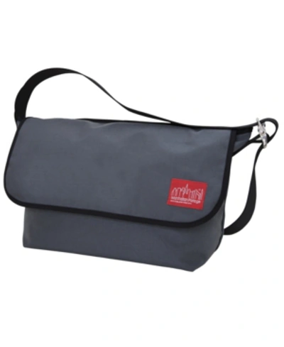 Manhattan Portage Large Vintage Messenger Bag In Gray