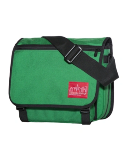 Manhattan Portage Small Europa With Back Zipper And Compartments In Green