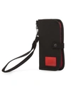 Manhattan Portage Waxed Nylon Continental Wallet In Black