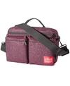 Manhattan Portage Albany Midnight Shoulder Bag In Burgundy
