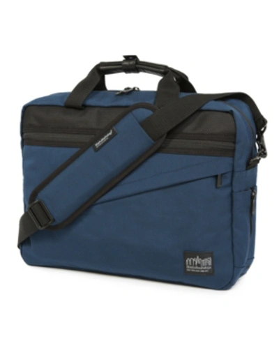 Manhattan Portage Second Avenue Briefcase In Navy