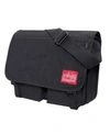 Manhattan Portage Large Europa Deluxe Bag With Back Zipper In Black