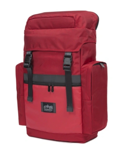 Manhattan Portage Twin Island Version 2 Backpack In Red