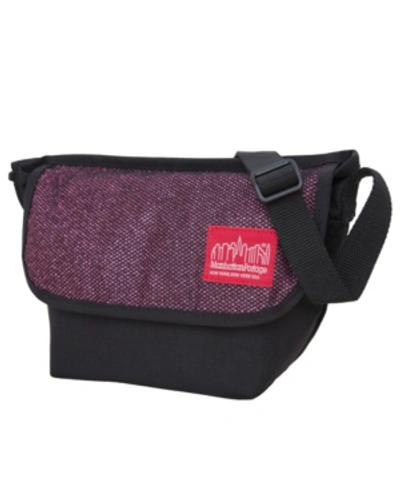 Manhattan Portage Xxs Midnight Version 2 Messenger Bag In Burgundy
