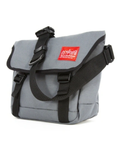 Manhattan Portage Medium Kent Messenger Bag In Gray