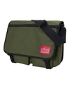 Manhattan Portage Large Europa Deluxe Bag With Back Zipper In Olive