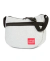 Manhattan Portage Midnight Bowling Green Shoulder Bag In Off White