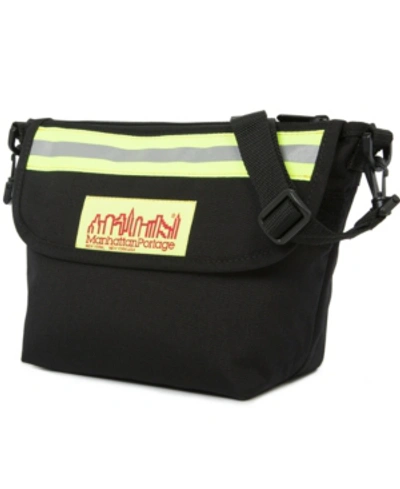 Manhattan Portage College Place Handle Bar Bag With Vinyl Lining In Black