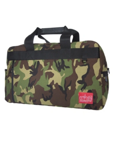 Manhattan Portage Cordura Duffel Bag In Green Camo