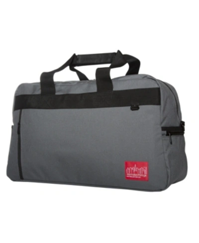 Manhattan Portage Cordura Duffel Bag In Gray