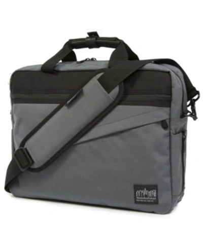 Manhattan Portage Second Avenue Briefcase In Gray