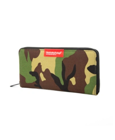 Manhattan Portage John Wallet In Green Camo