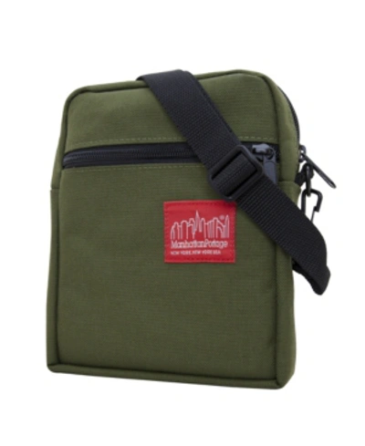 Manhattan Portage Small Deluxe Dj Computer Bag In Olive