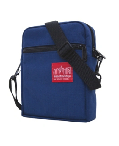 Manhattan Portage Small Deluxe Dj Computer Bag In Navy