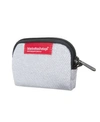 Manhattan Portage Midnight Coin Purse In Off White