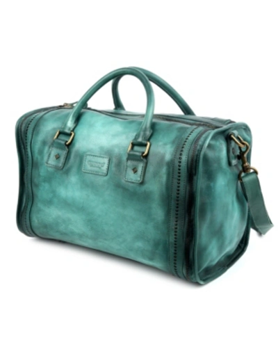 Old Trend Women's Genuine Leather Cambria Satchel Bag In Green