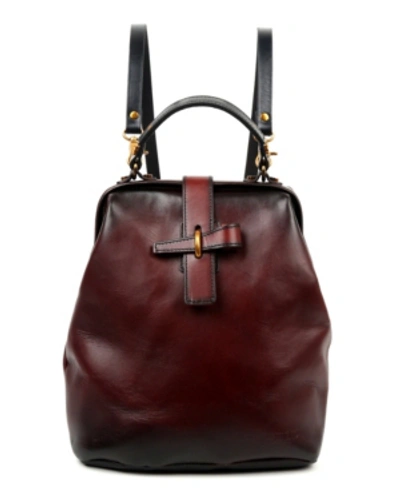 Old Trend Women's Genuine Leather Pamela Backpack In Burgundy
