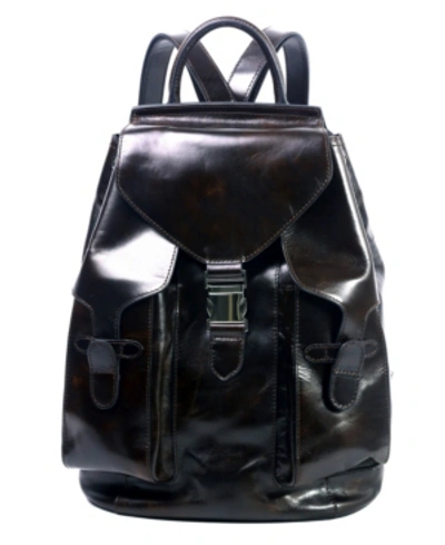 Old Trend Rock Valley Backpack In Dark Brown