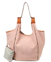 Old Trend Women's Genuine Leather Rose Valley Hobo Bag In Tan