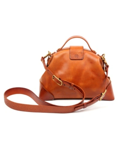 Old Trend Gypsy Soul Leather Crossbody Bag In Chestnut