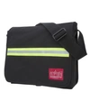 Manhattan Portage Medium Reflective Dj Bag In Black