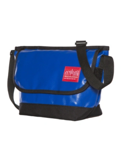 Manhattan Portage Xxs Vinyl Version 2 Messenger Bag In Navy