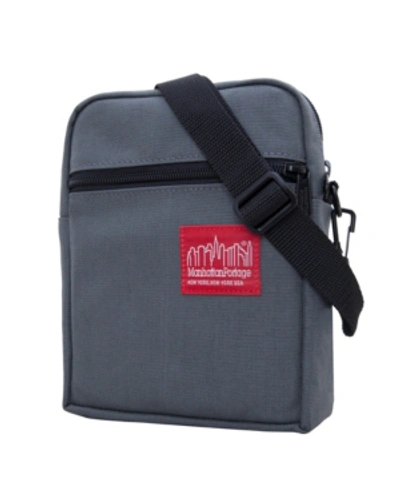 Manhattan Portage Small Deluxe Dj Computer Bag In Gray