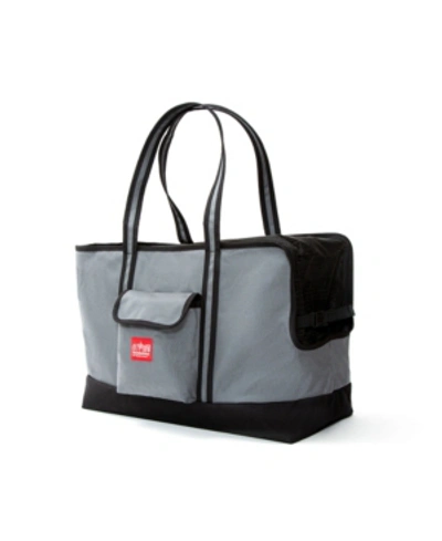 Manhattan Portage Pet Carrier Tote Bag In Gray